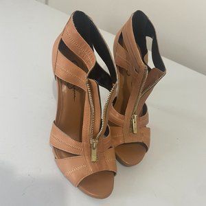 Jessica Simpson cage heels